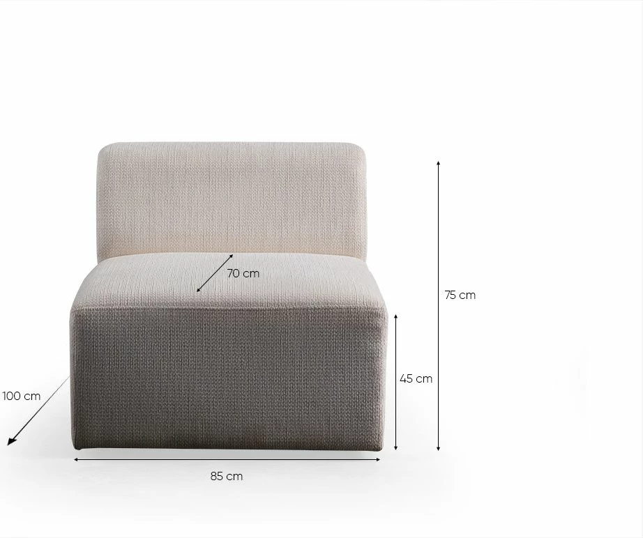 Këndore Melva, Atelier del Sofa, e bardhë, (L1.5 + O1 + C + O2 + Chl Djathtas)