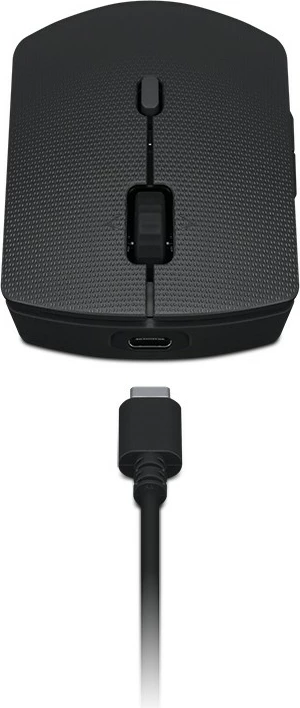 Tastierë + maus wireless Lenovo Professional Rechargeable Combo, e zezë