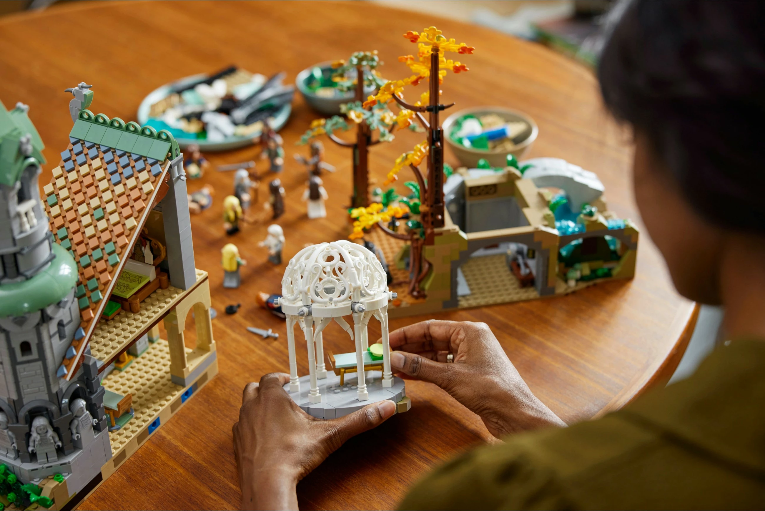 Set ndërtimi LEGO The Lord of the Rings: Rivendell, 6167 pjesë, plastikë, shumëngjyrësh