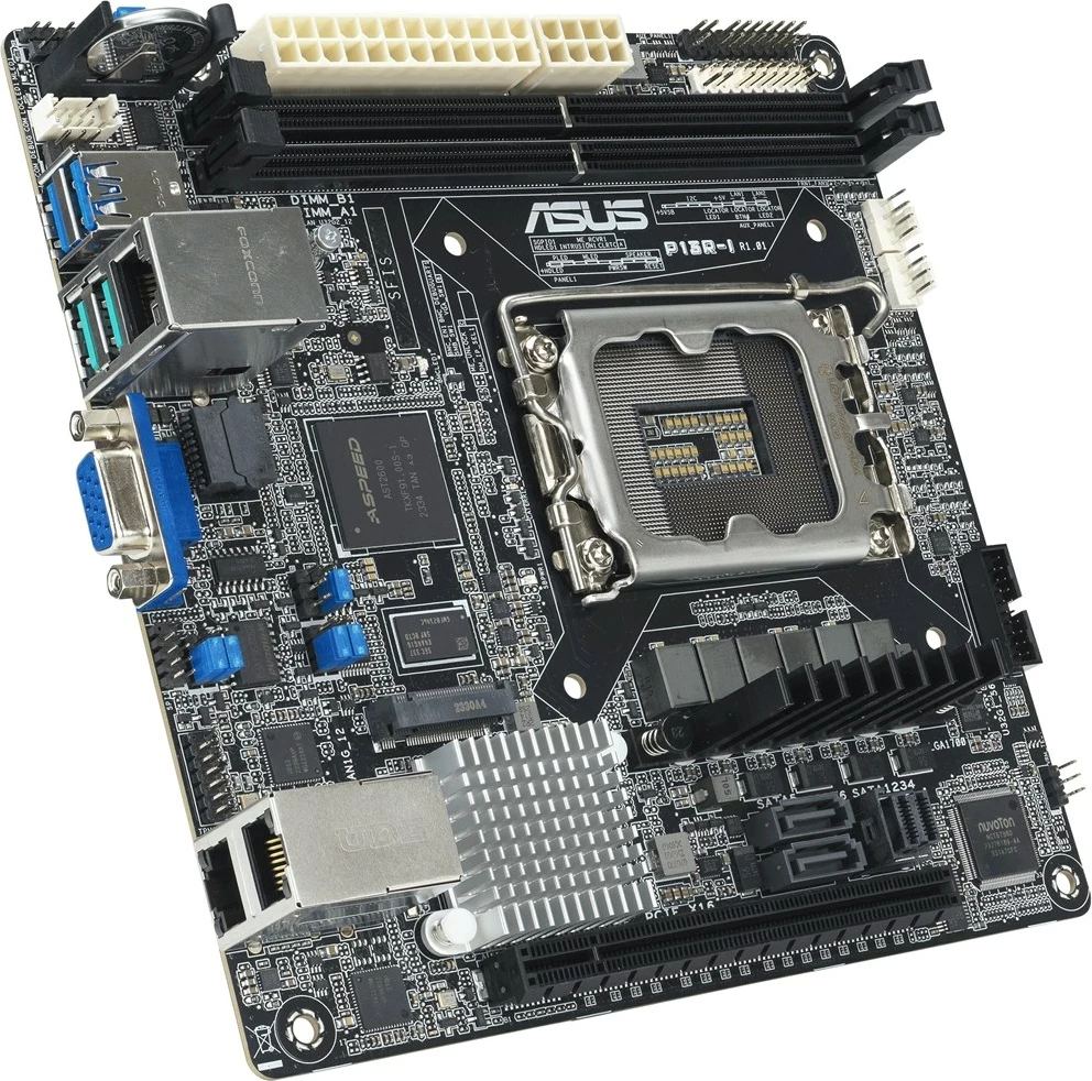 Pllakë amë ASUS P13R-I, Intel C262, LGA 1700, mini ITX, e zezë