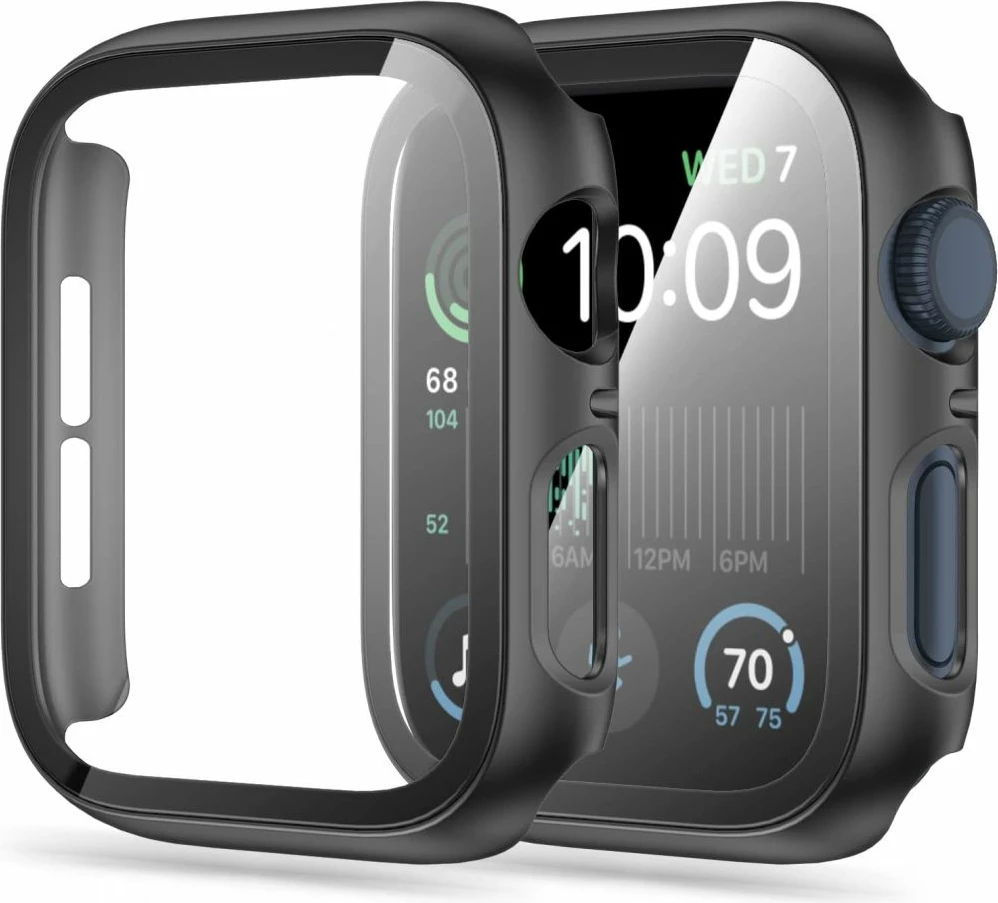 Mbështjellës Tech-Protect Defense360 për Apple Watch 4/5/6/SE 44mm, Zi