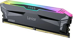 RAM Memorje Lexar Ares DDR5 32GB (2x16GB) 6800MHz, RGB, me heatsink, e zezë
