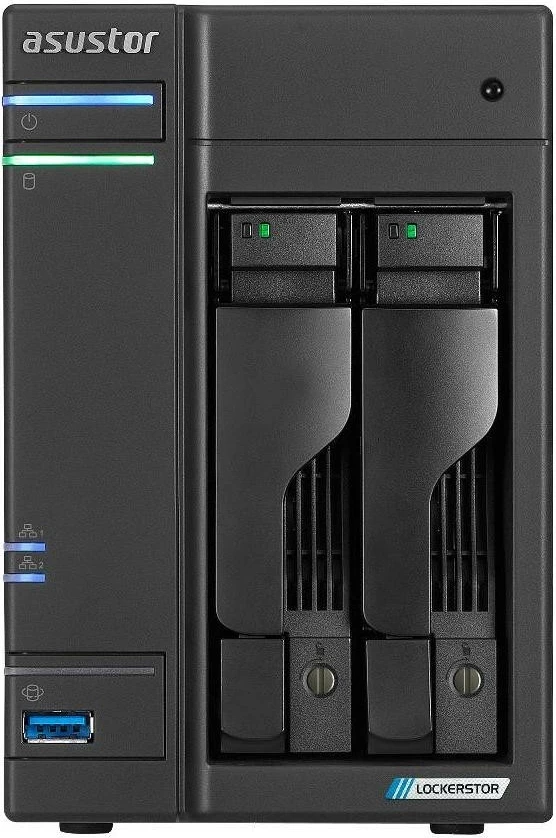 NAS Asustor AS6702T, 4GB RAM, 6 slote, HDMI, RJ-45, USB 3.2, M.2 NVMe, Serial ATA III