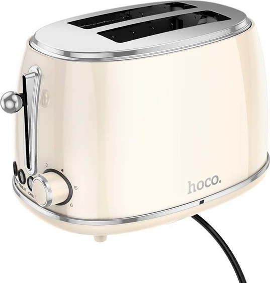 Toaster HOCO Retro HE50 850W, i bardhë