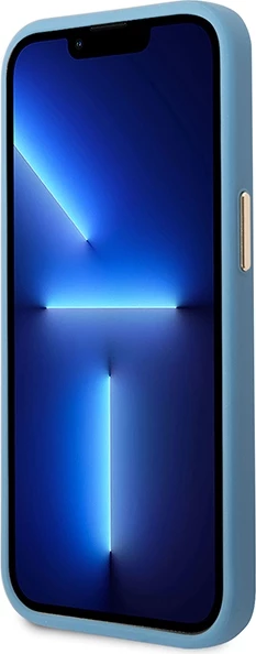 Mbështjellës Guess GUHMP14LU4GPRB për iPhone 14 Pro 6.1", MagSafe, kaltër