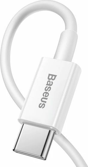 Kabllo USB-C në Lightning Baseus Superior Series CATLYS-C02 20W PD 2 m, e bardhë