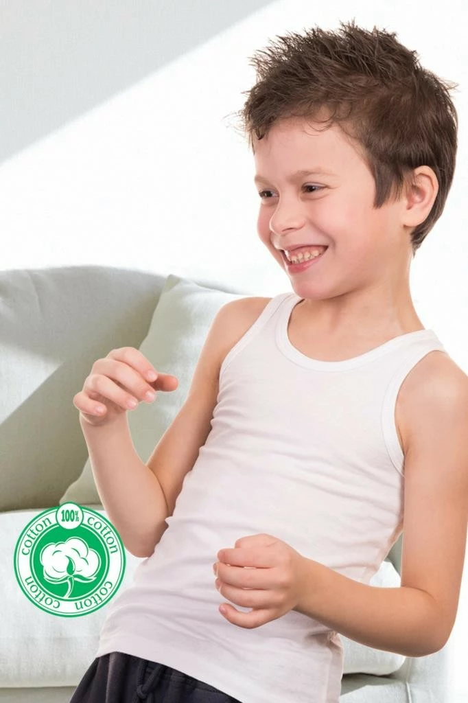 Të brendshme për fëmijë, Jumeon, 001-00K301, të bardha, set prej 3 copash