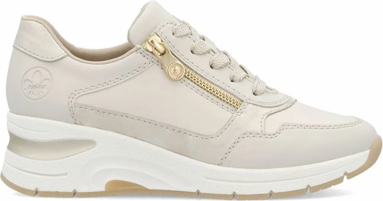 Atlete platforme për femra Rieker, bezhë