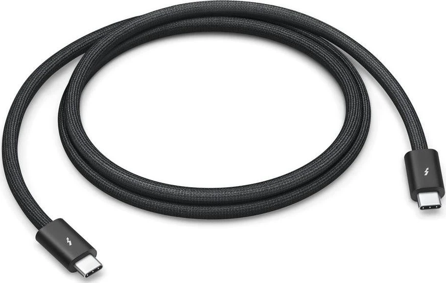Kabllo Apple Thunderbolt 4 Pro, 1.0m, e zezë
