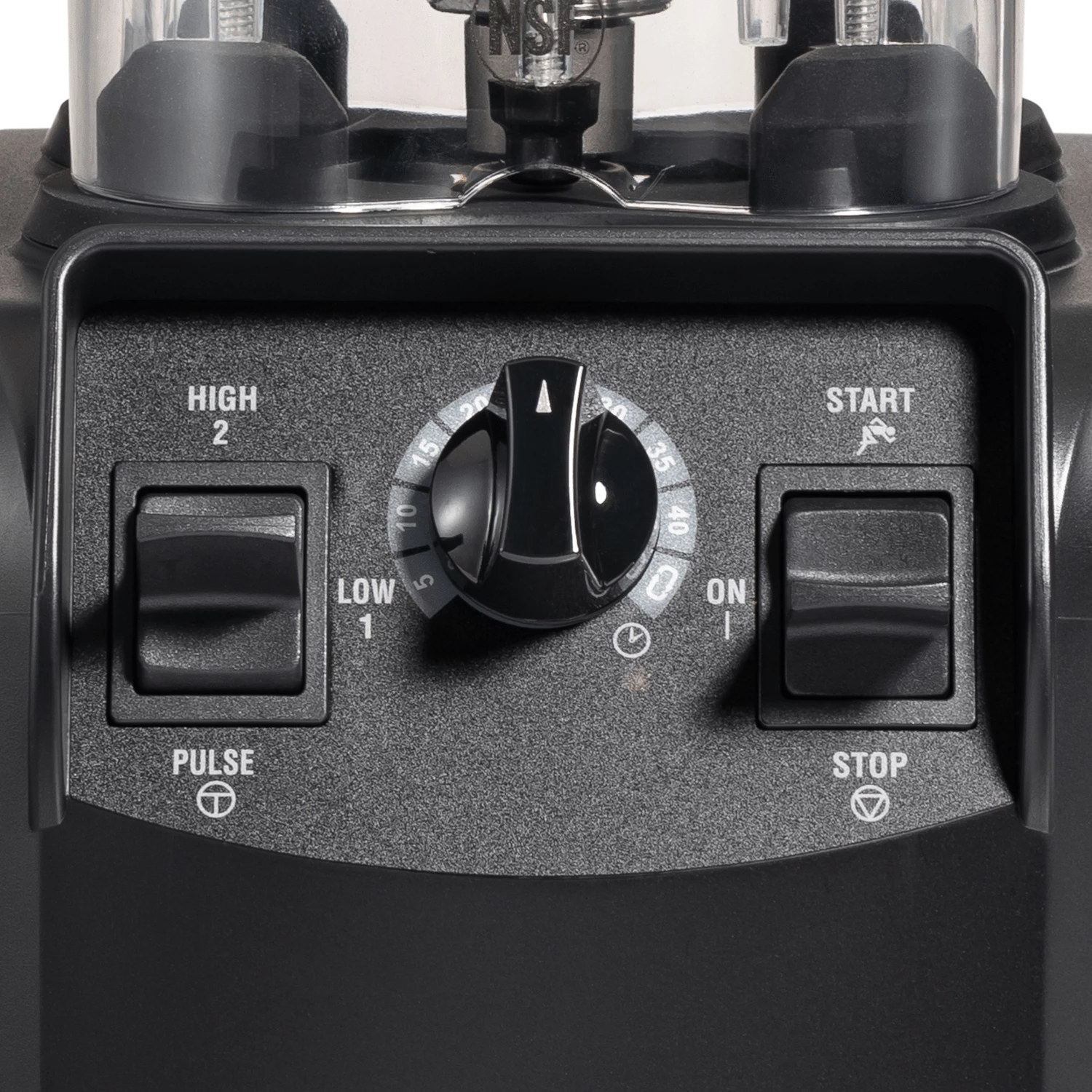 Blender performancë e lartë, Hamilton Beach Commercial Fury, 1.8 L, motor 3 HP, kohëmatës me fikje automatike, kavanoz BPA-free copoliester, 178x203x457 mm, e zezë