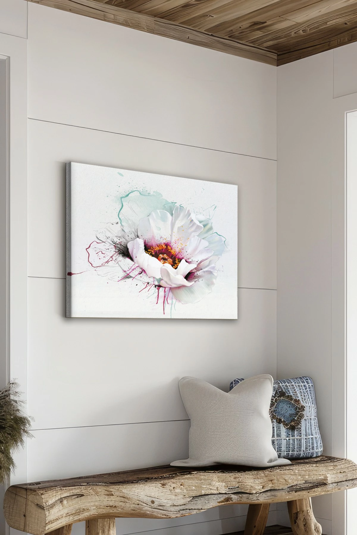 Pikturë dekorative në kanavacë, shumëngjyrëshe, Wallity Ersyfdc11, 40x60cm
