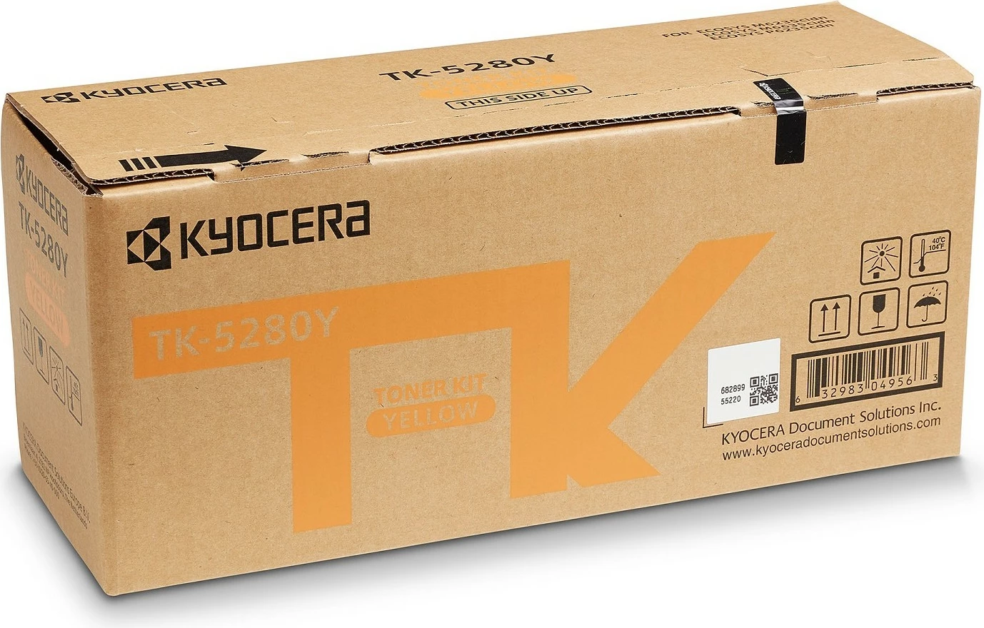 Toner Kyocera TK-5280Y, 11000 faqe, Verdhë, 1 copë