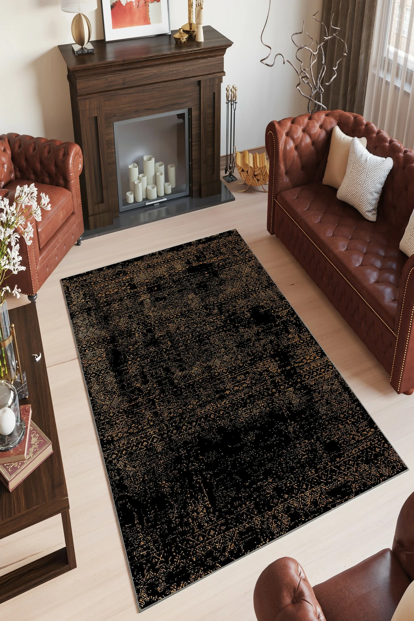Qilim (60 x 100) Conceptum Hypnose, W1115 - shumëngjyrësh