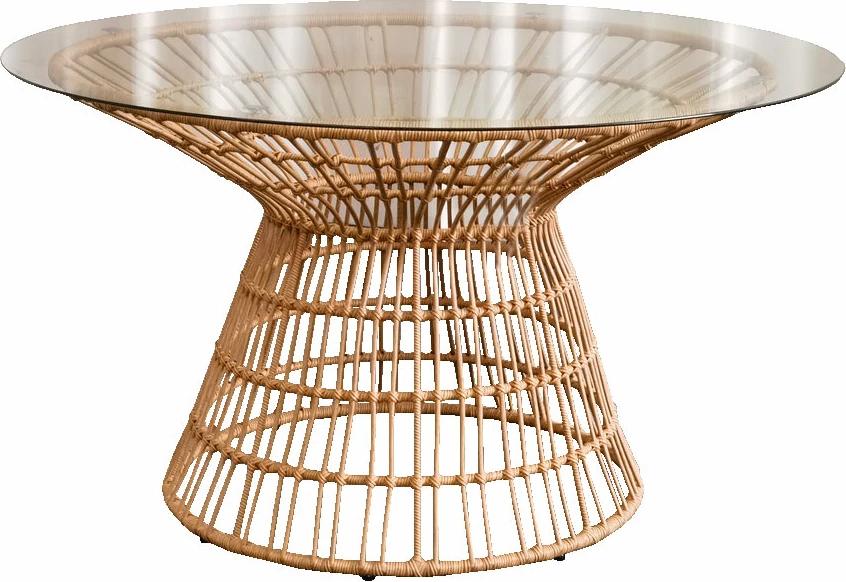 Tavolinë Prisma, natyrale, 130x130x74cm