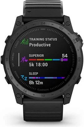 Smartwatch Garmin Tactix 7, 32GB, GPS, ekran 1.4 inch, e zezë