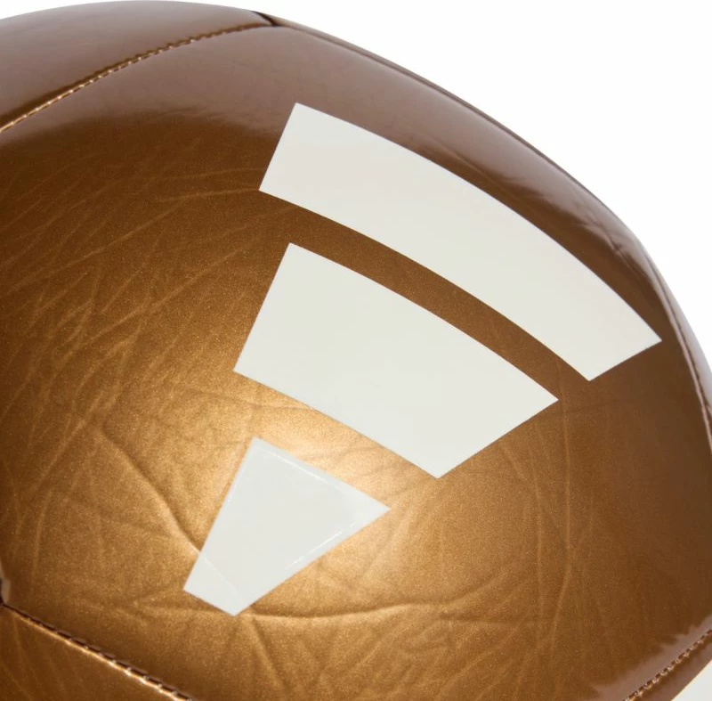 Top futbolli adidas për meshkuj, i bardhë dhe i artë [Madhësia: 3]