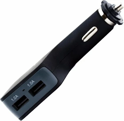 Karikues veture PAMA 9259, 12/24V, 4x USB, 6.8A, me LED dhe buton ON/OFF, zi