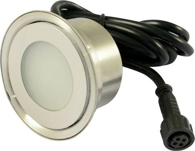 Ndriçues dyshemeje i jashtëm Synergy21 S21-LED-L00032, LED 9x, 12V DC, IP67, inox, argjendtë