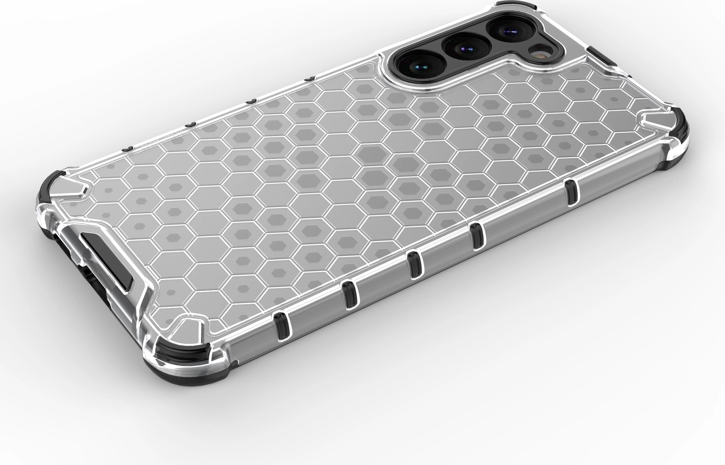 Mbështjellës Hurtel Honeycomb për Samsung Galaxy S23+, i blinduar, Blu