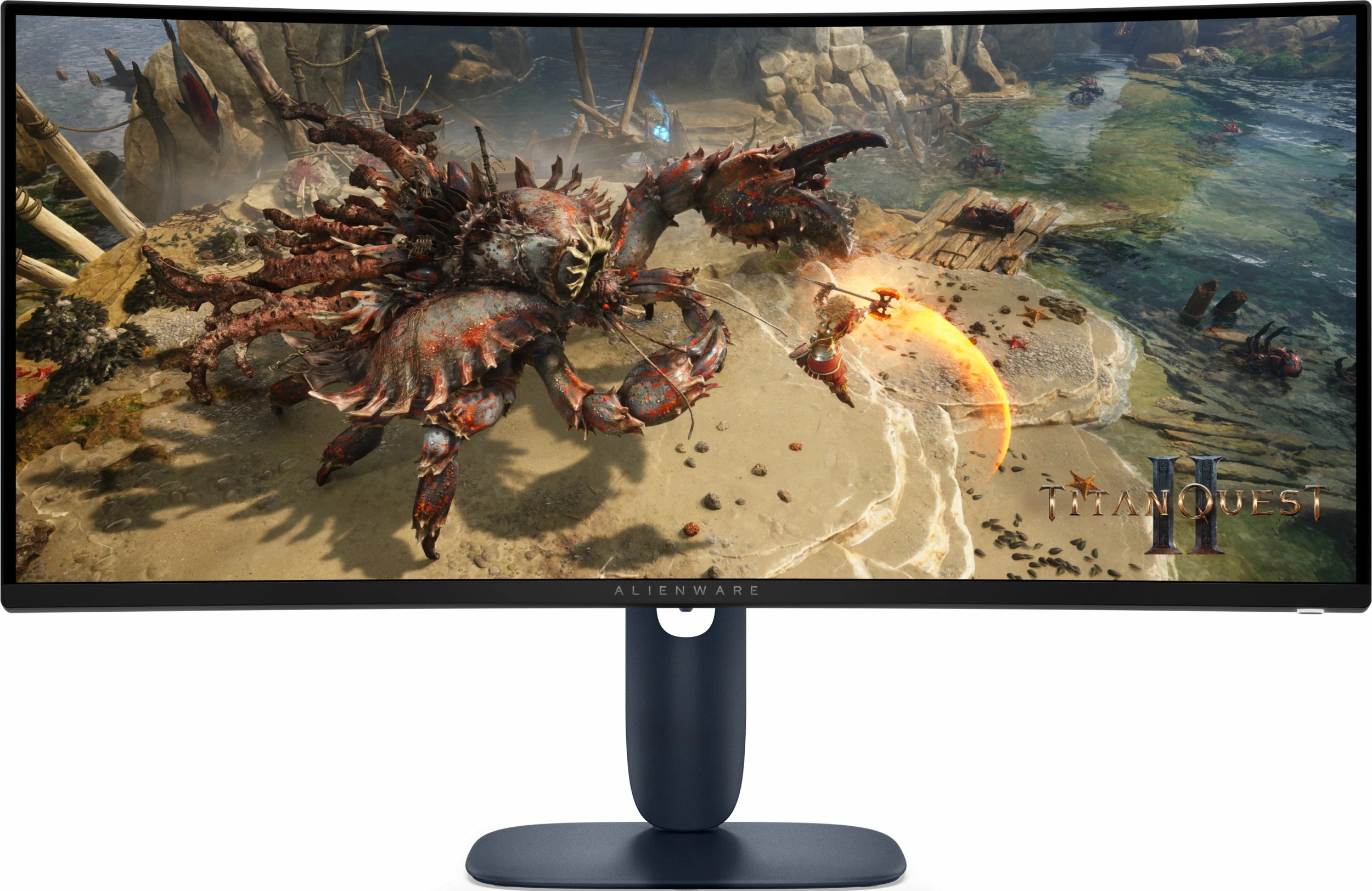 Monitor gaming Dell Alienware AW3425DWM (210-BQWL) 34" UWQHD 180Hz 1ms i lakuar 1500R FreeSync Premium HDR400, i zi