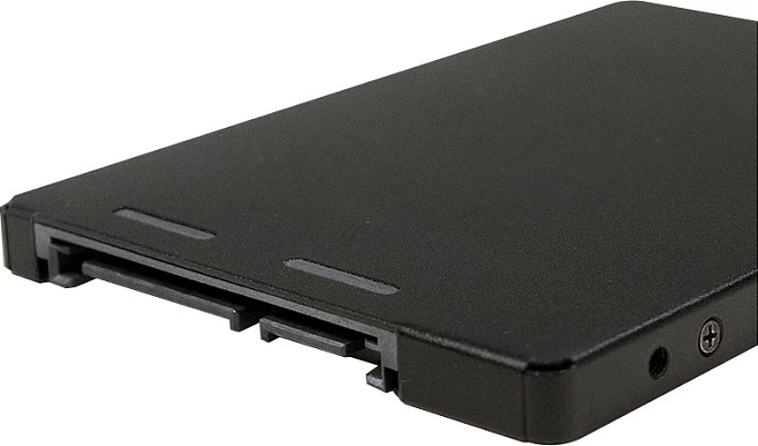 Adapter SSD LogiLink M.2 (NGFF) në SATA 2.5", kornizë montimi, i zi