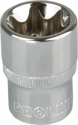 Soket Torx Pro-Line 18153 E7 1/4\" 25mm, krom, 1 copë