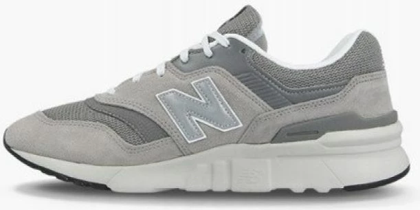 Atlete për meshkuj New Balance, gri/argjend [Madhësia: 40.5]