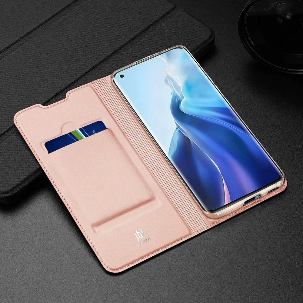 Mbështjellës Dux Ducis Skin Pro Bookcase për Xiaomi Mi 11, Blu