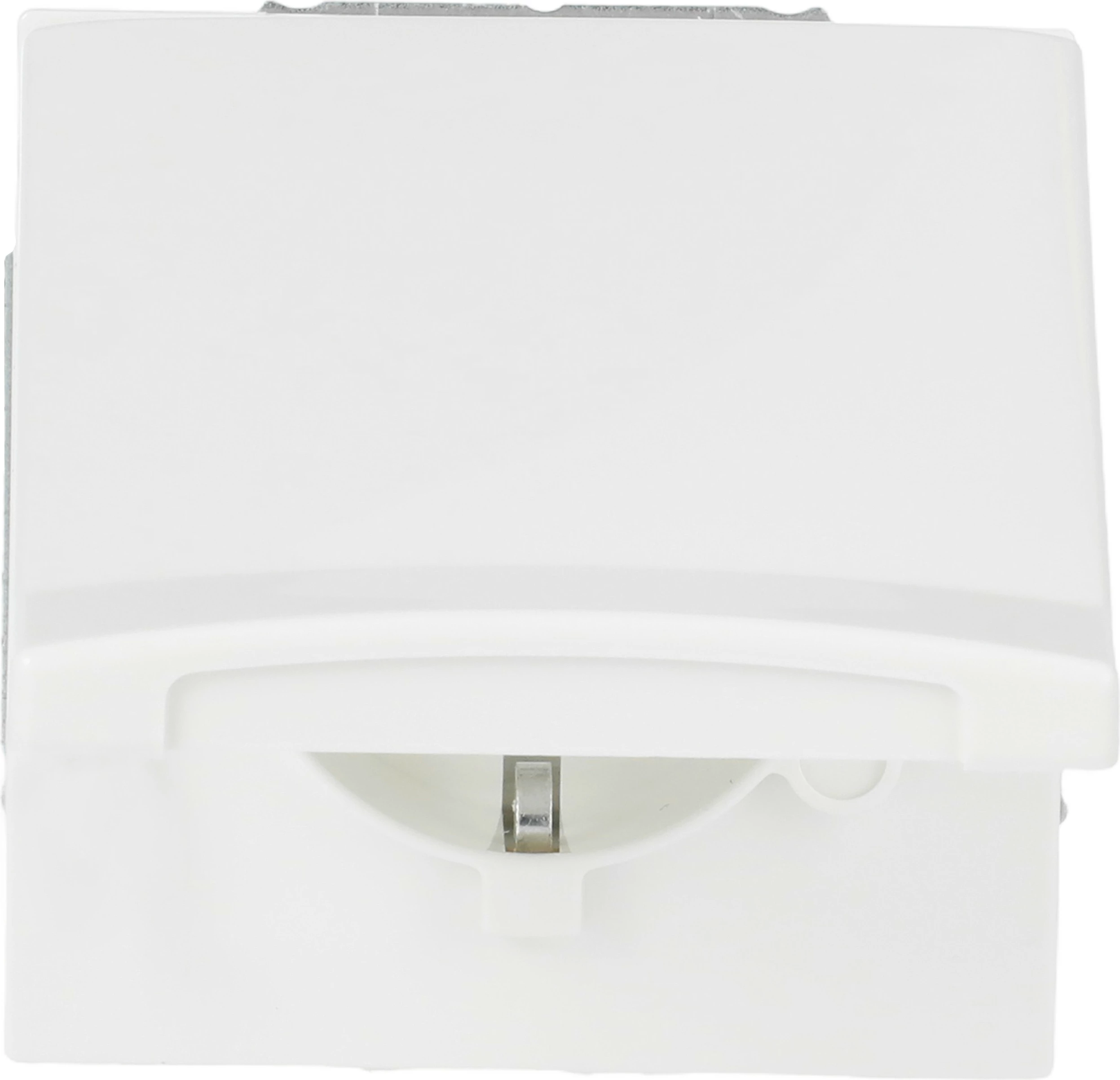 Kapak mbrojtës për prizë/switch Busch-Jaeger 2CKA002064A0289, IP44, 70x70 mm, screwless, blu