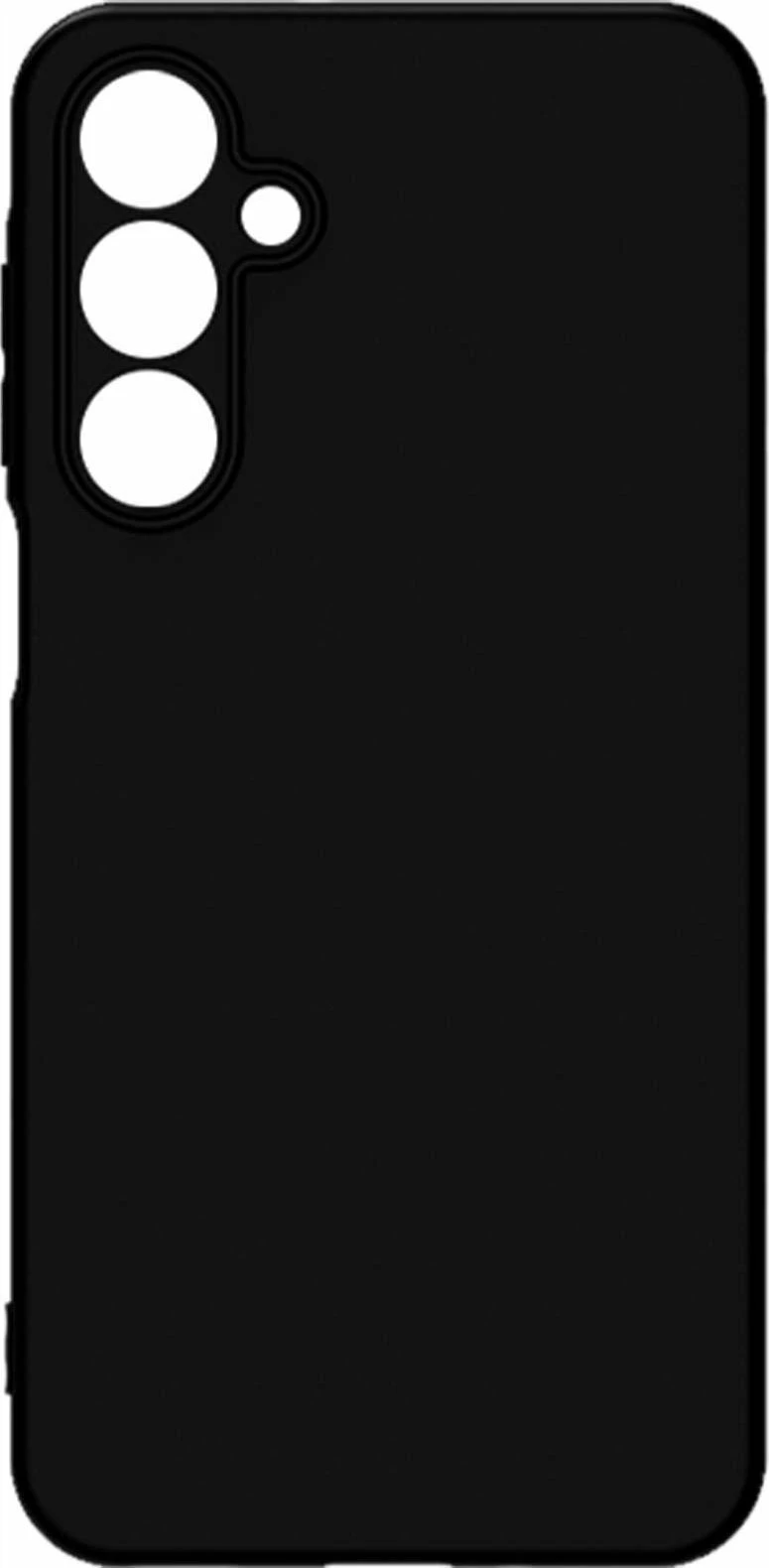 Mbështjellës silikoni 3MK Silicone Case W-3SilCa-SAMGA16 për Samsung Galaxy A16, i zi