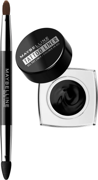 Liner për sy Maybelline Tattoo Liner Gel Pot Gel Eyeliner 950 Black për femra, 3g