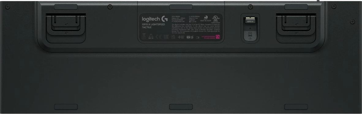 Tastierë gaming Logitech G915 X LIGHTSPEED wireless, layout FR, e zezë