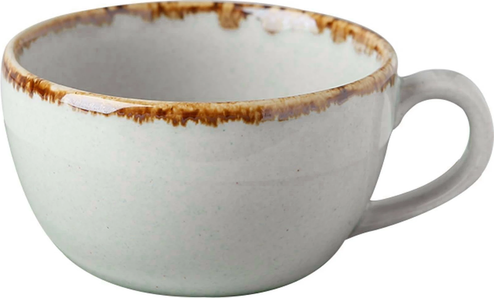 Filxhan porcelani Porland Seasons Ashen 320 ml, gri e çelët, set 6 copë