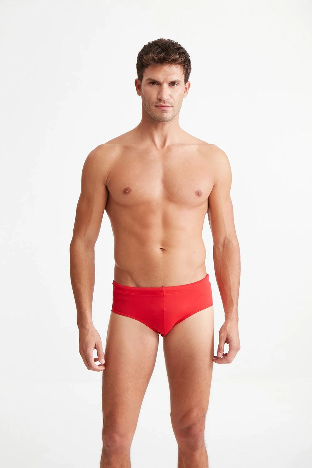 Slip short i kuq Jumeon, Duz Sprint, 3XL