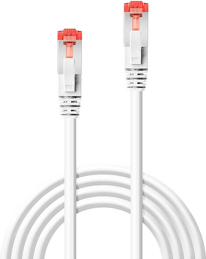 Kabllo rrjeti LINDY 47791 Cat6 S/FTP, 0.5 m, RJ45, e bardhë