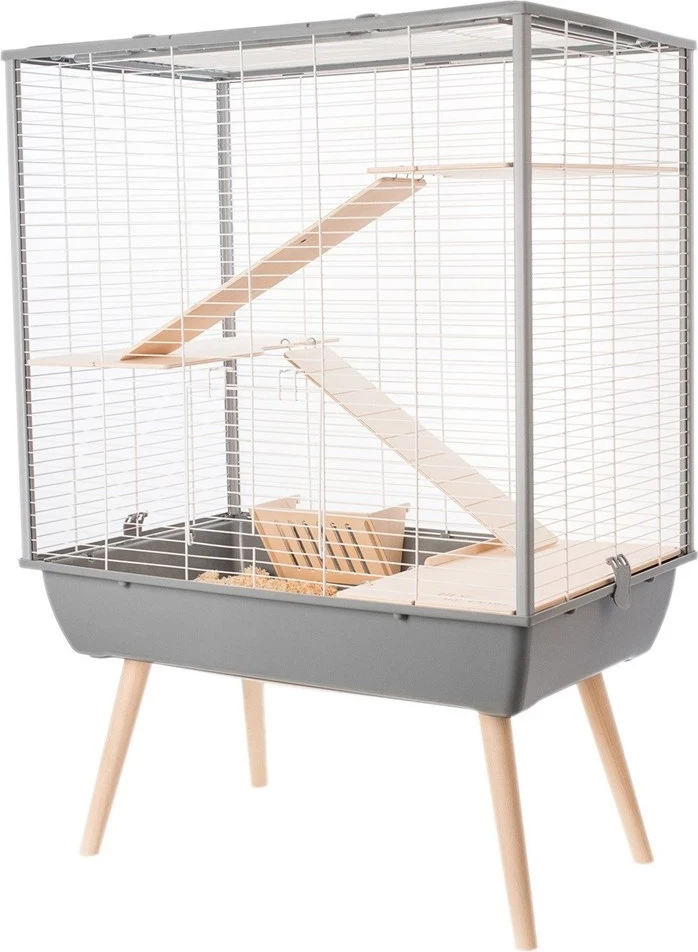 Kafazë për brejtës Zolux Cage, Large Rodents H80, hiri 