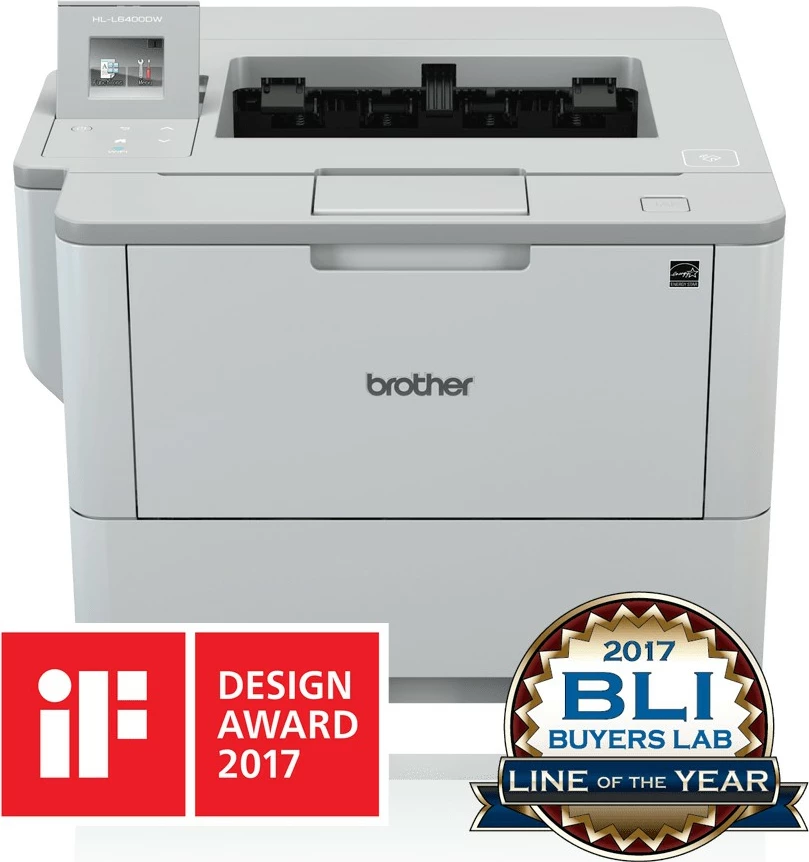 Printer laser Brother HL-L6400DW, 1200x1200 DPI, A4, 50 ppm, duplex, rrjetë