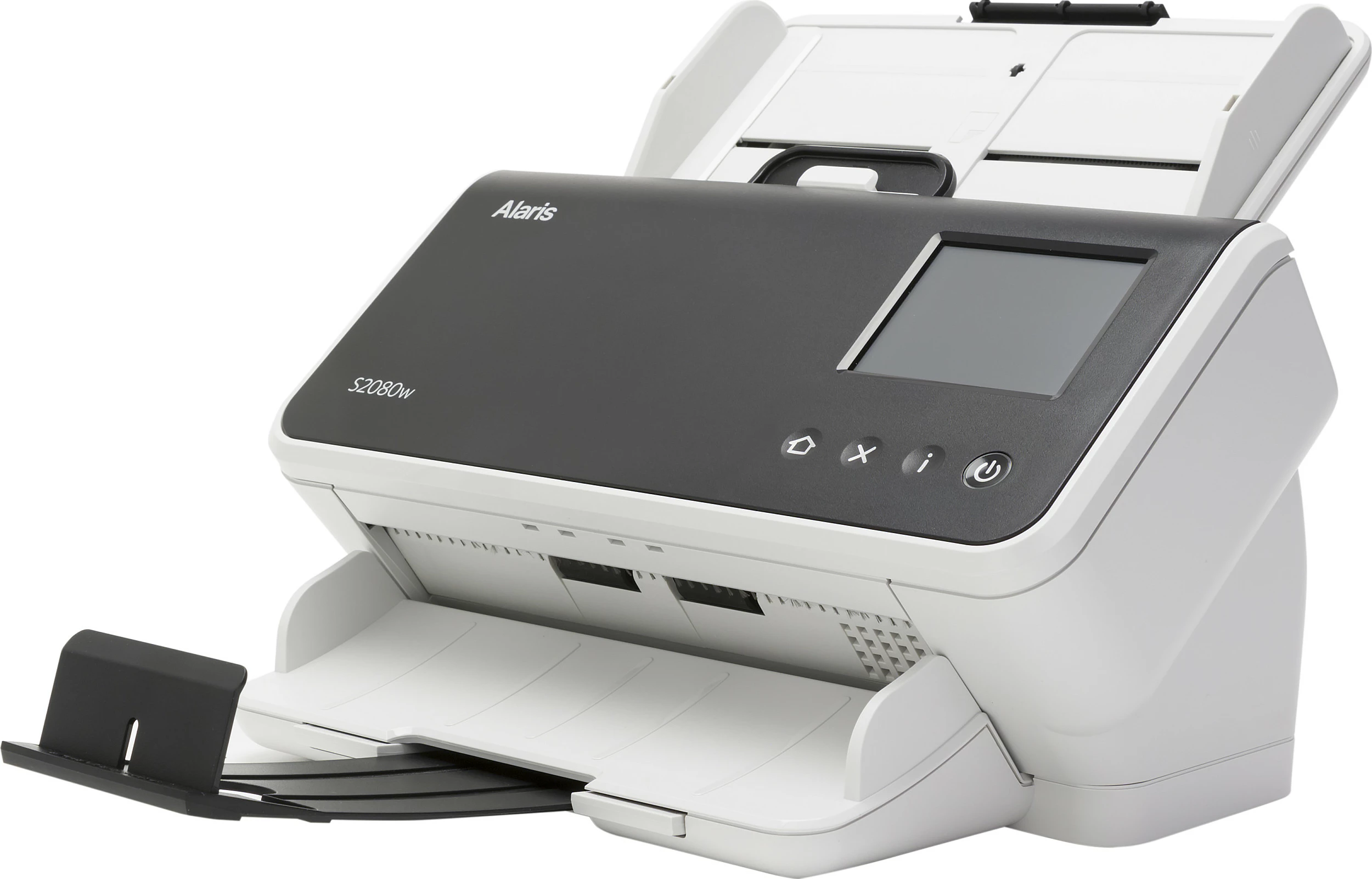 Skener dokumentesh Kodak Alaris S2080w, A4, ADF 80 fletë, duplex, Wi‑Fi/Ethernet, gri/bardhë
