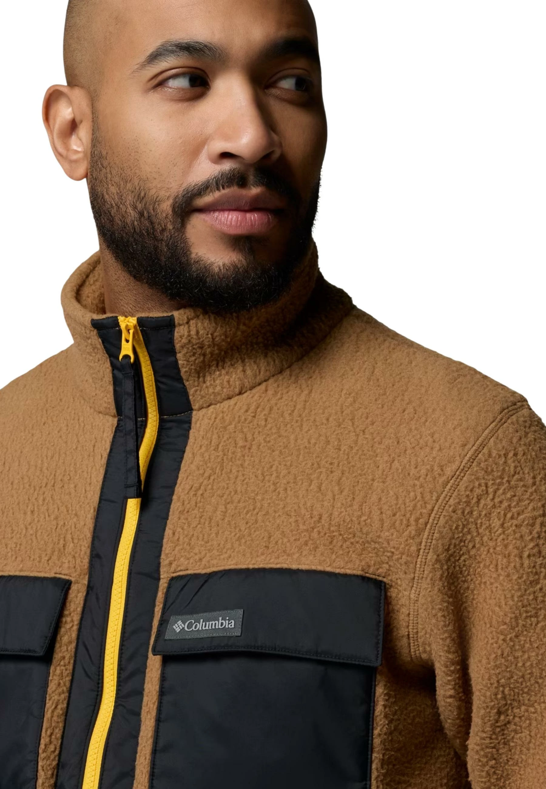 Jakne fleece me zinxhir Columbia Juniper Peak 2131474 për meshkuj, kafe [Madhësia: M]