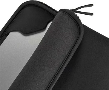 Mbështjellës për MacBook Tucano One Sleeve Neo 13", neopren, me zinxhir, i zi