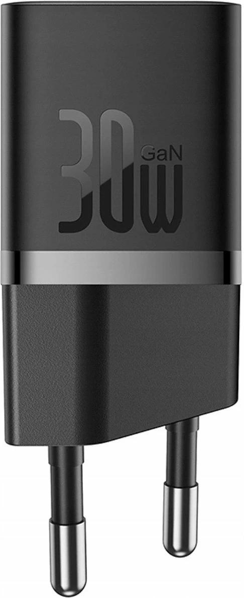 Karikues rrjeti Baseus GaN5 Mini Fast Charger 30W 1x USB-C 3A EU, i zi