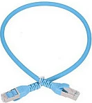 Kabllo LAN Extralink Cat6A S/FTP 0.5m RJ45, 10Gbps, blu