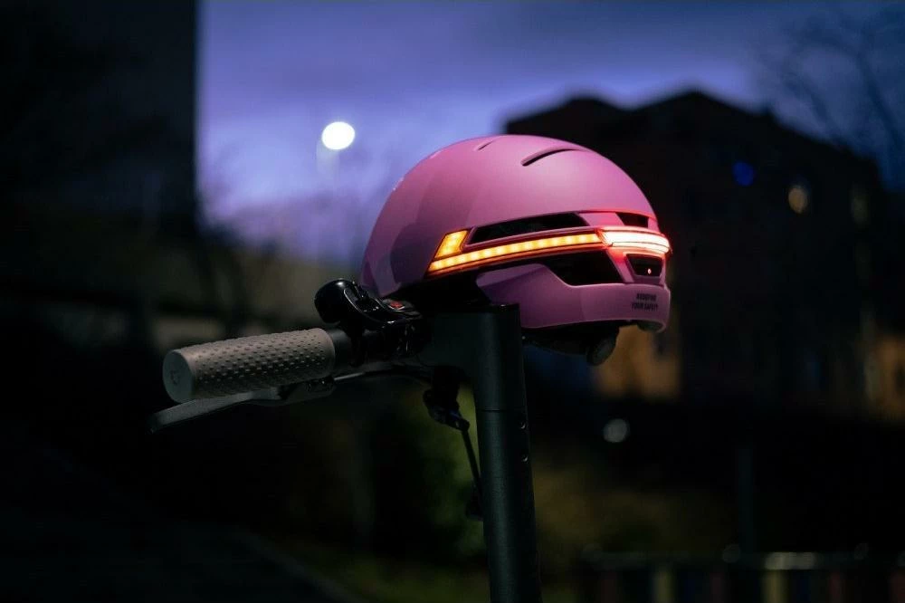 Helmetë smart urbane Livall BH51M Neo, Bluetooth LED/SOS, M 54-58cm, rozë, set me telekomandë