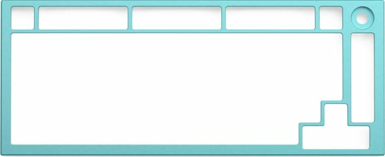 Kornizë e sipërme për tastierë Glorious GMMK PRO, akuamarin