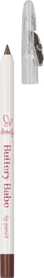Laps për buzë Lovely Buttery Babe Lip Contour Pencil 2 për femra, 1 art, 2