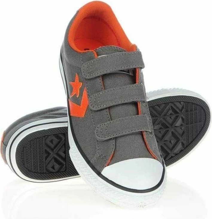 Atlete për fëmijë Converse, gri/portokalli [Madhësia: 33.5]