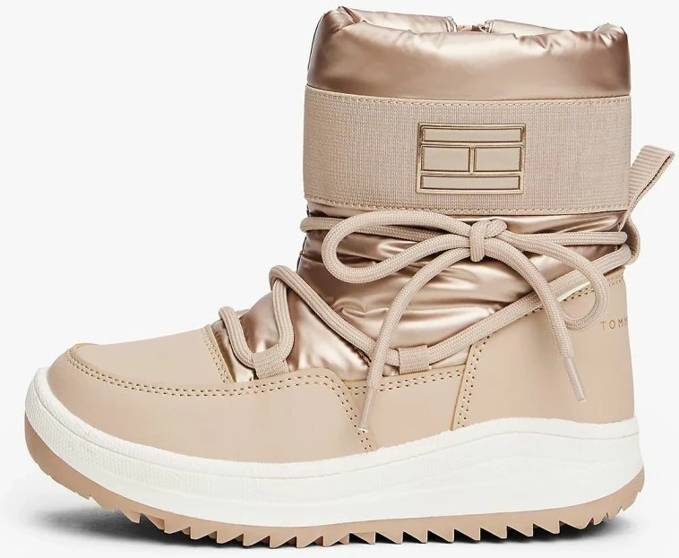 Çizme dëbore për femra Tommy Hilfiger T3A5-34052-1474591, bronzi [Madhësia: 35]