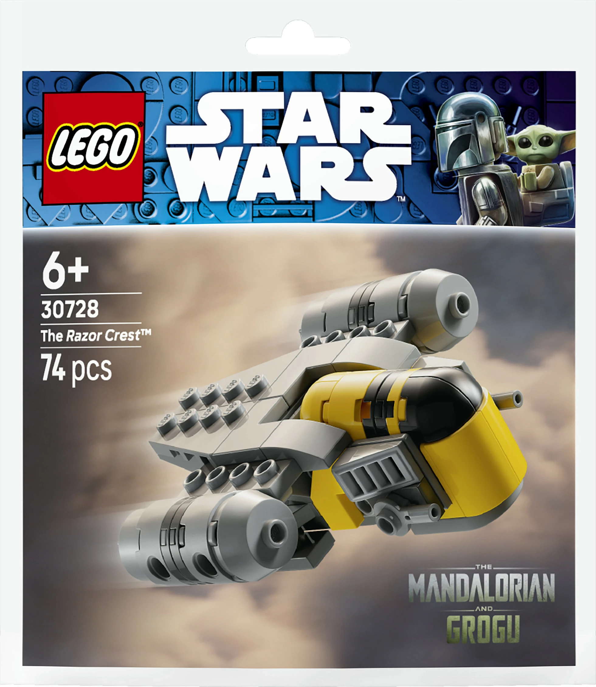 Set ndërtimi LEGO Star Wars 30728 The Razor Crest, 74 pjesë, 6+, shumëngjyrësh