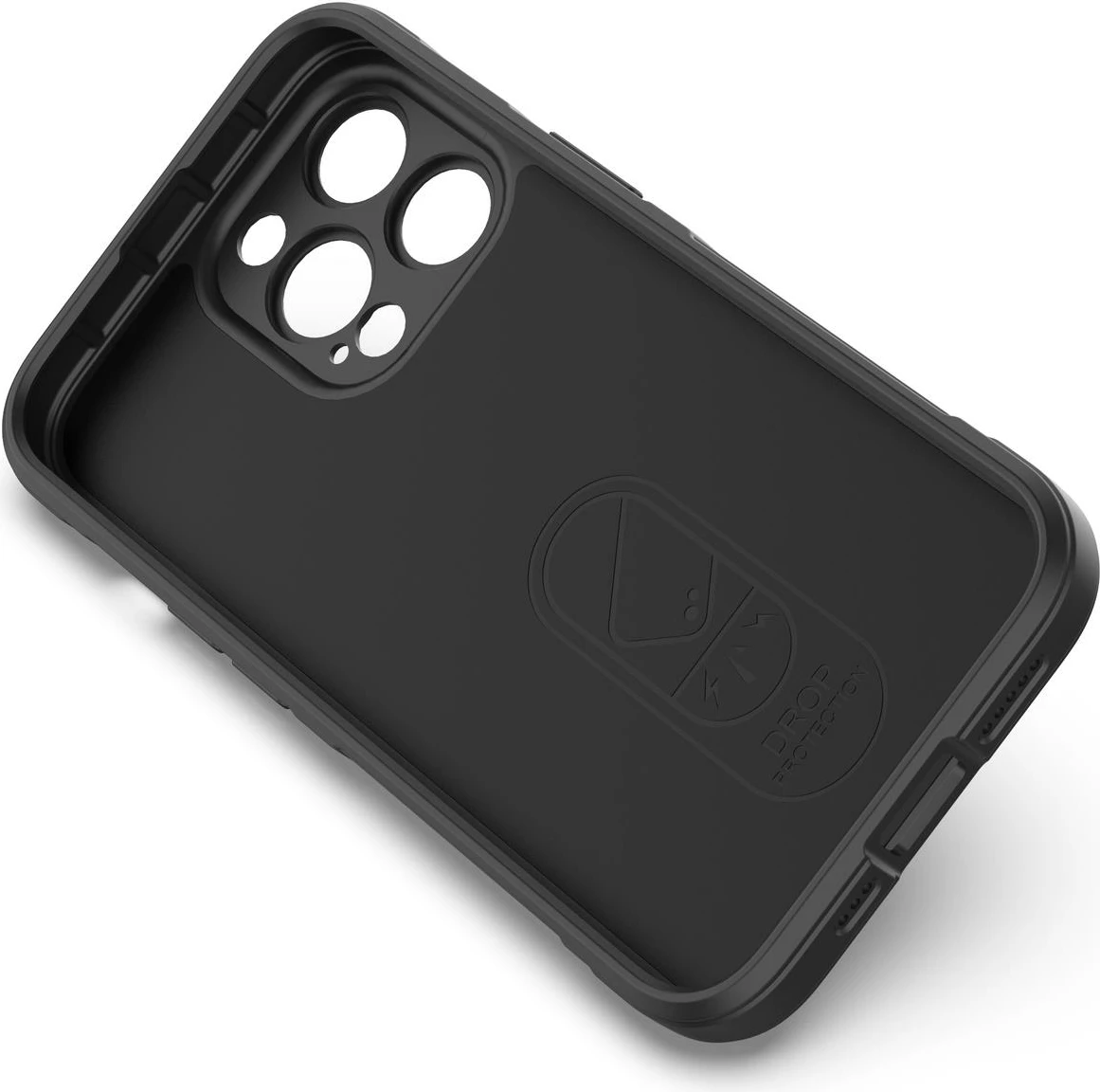 Mbështjellës Hurtel Magic Shield Case për iPhone 13 Pro Max, TPU, Kaltër e errët