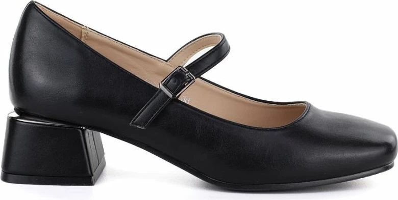 Këpucë me take të bllokut Potocki 12815, të zeza